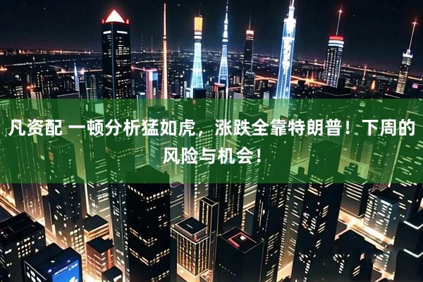 凡资配 一顿分析猛如虎，涨跌全靠特朗普！下周的风险与机会！